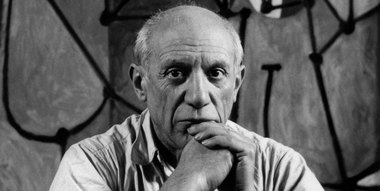 Foto del pittore Pablo Picasso