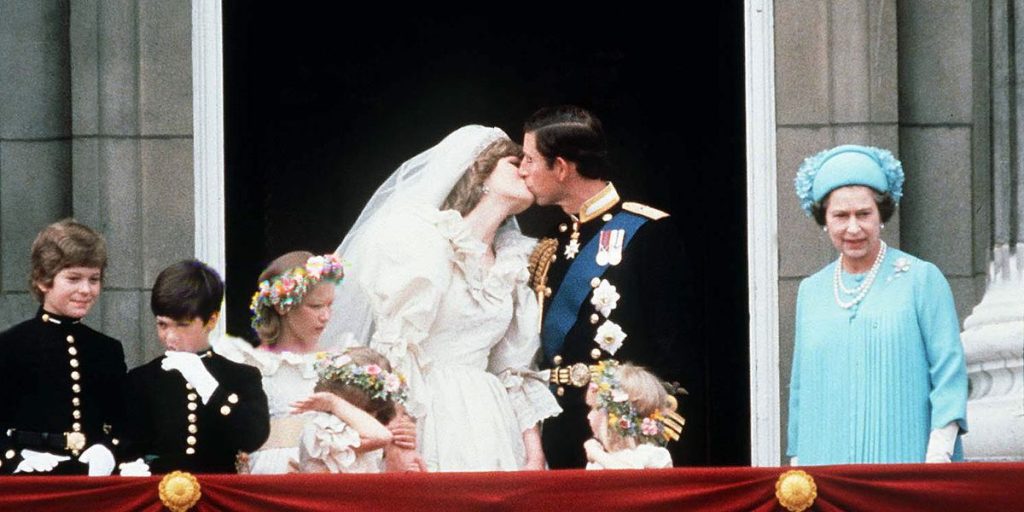 Immagine del matrimonio di Diana e Carlo